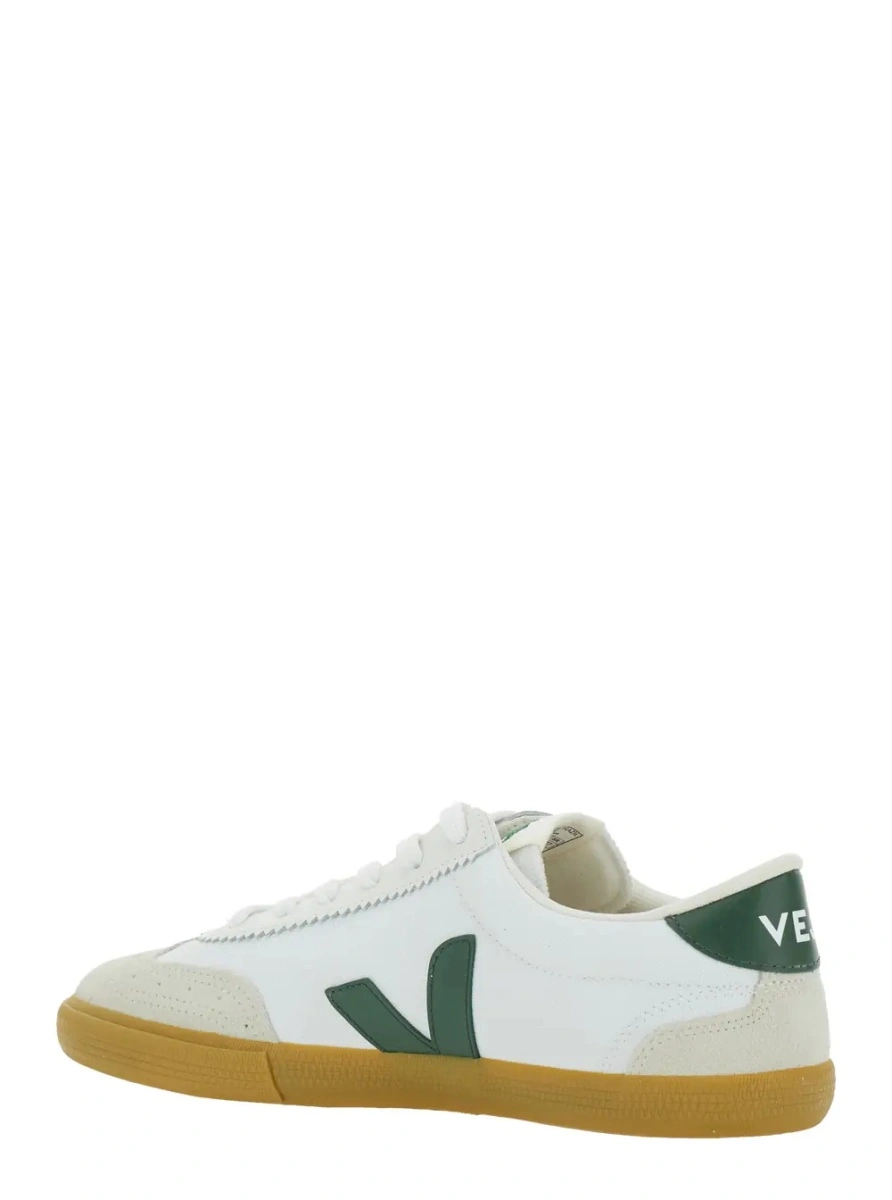 Sneakers VEJA albi din canvas 'Volley' - Img 3