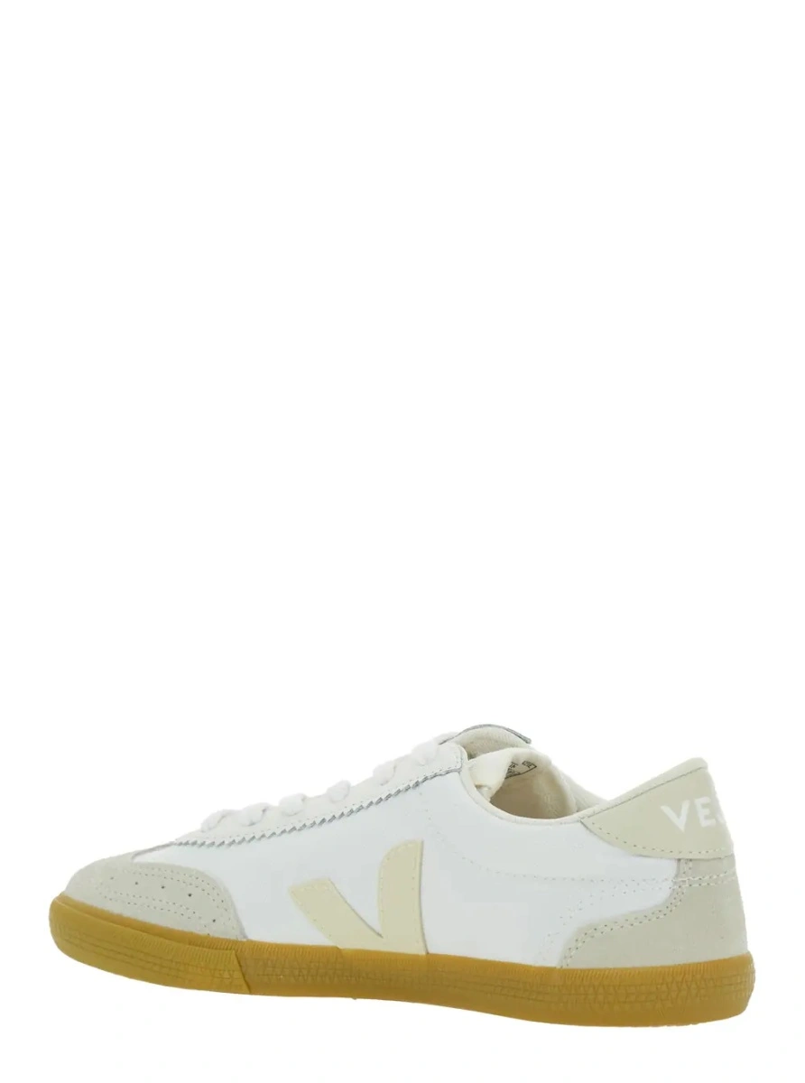 Sneakers VEJA albi din canvas 'Volley' - Img 3