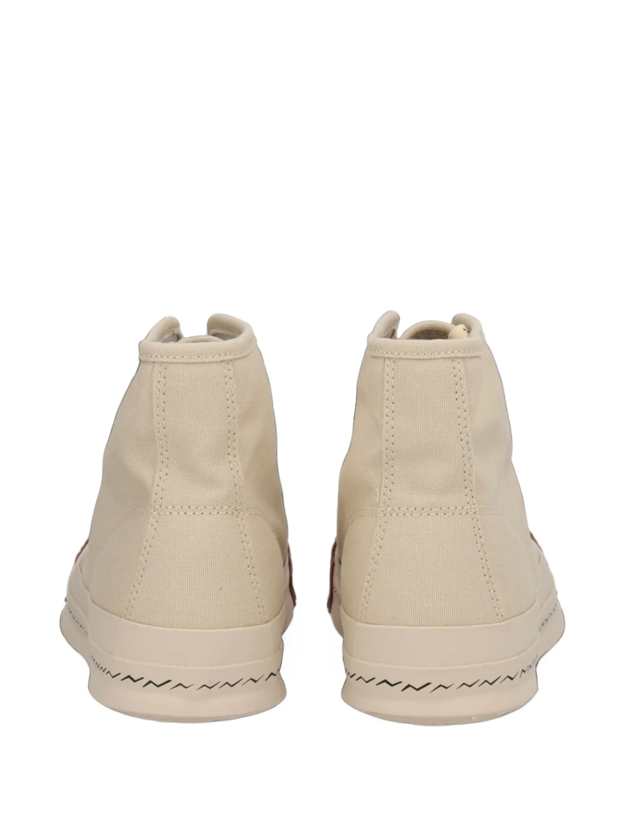 Sneakers VISVIM neutri din bumbac - Img 5
