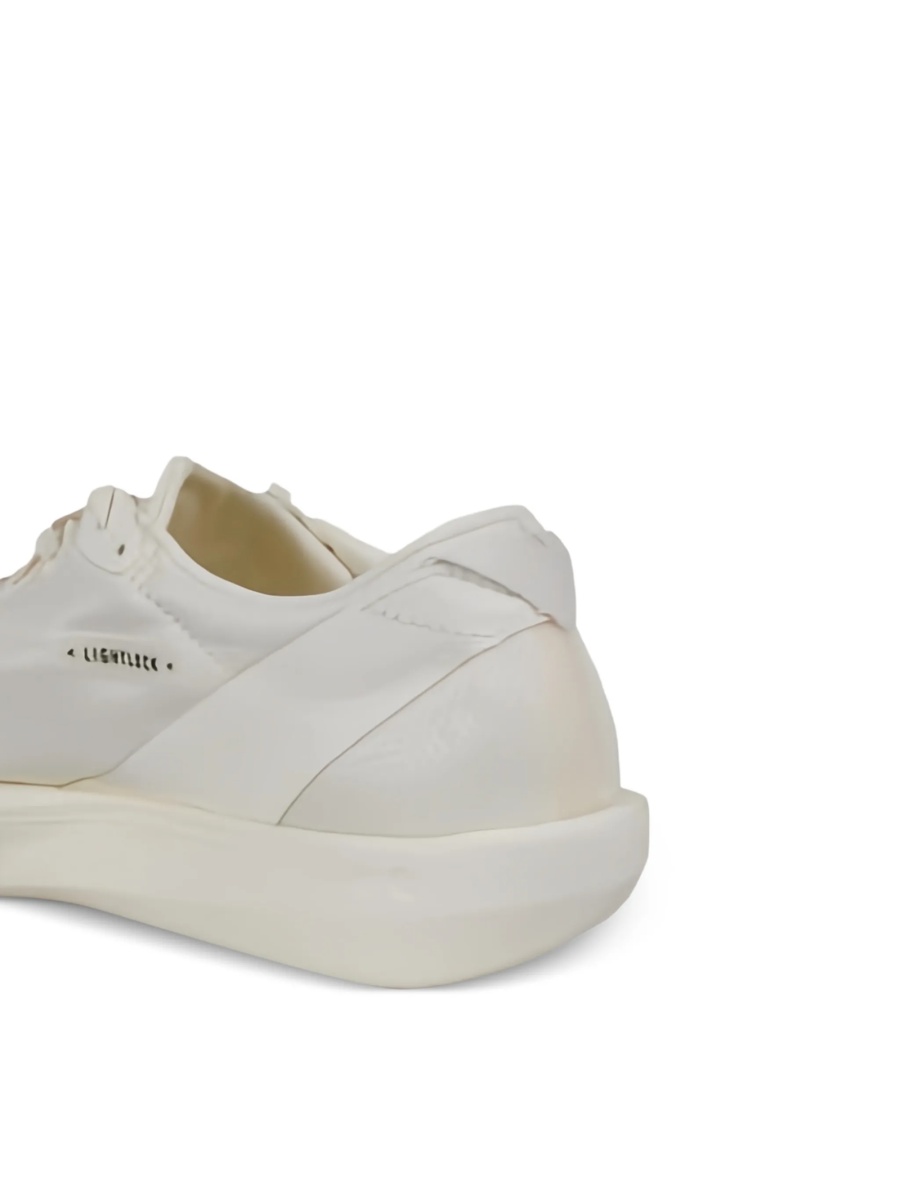 Sneakers Y-3 albi din material textil - Img 4