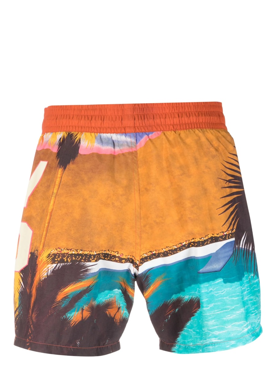 Sort de baie ETRO portocaliu din nylon - Img 2
