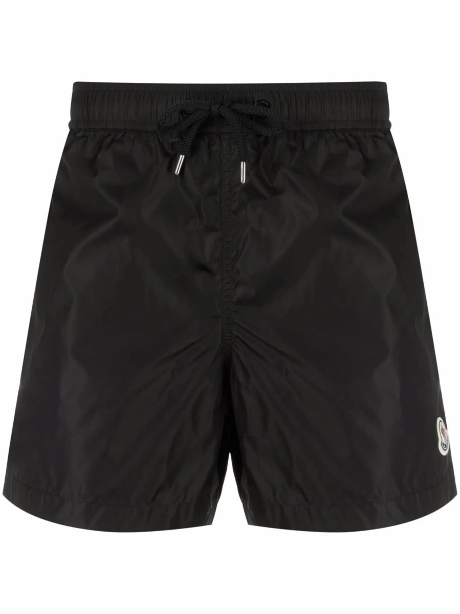 Sort de baie Moncler negru - Img 6