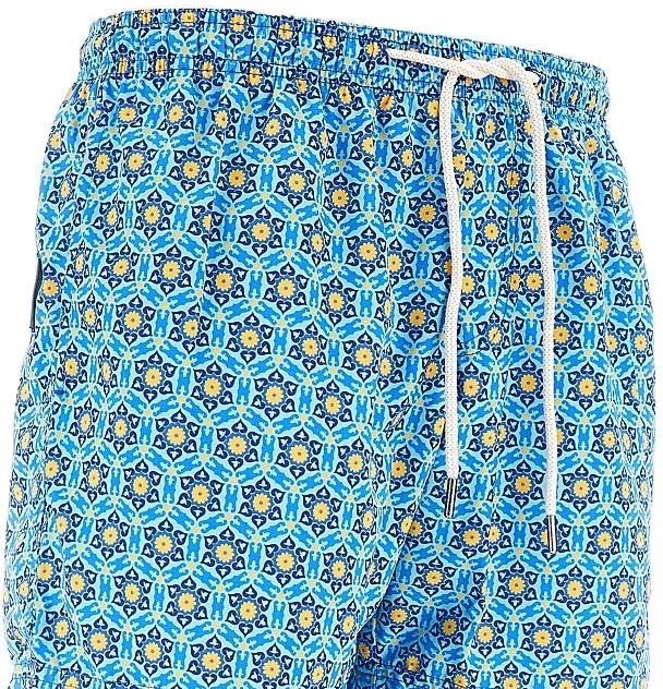 Sorturi 'Procida' printed swim shorts - Img 2