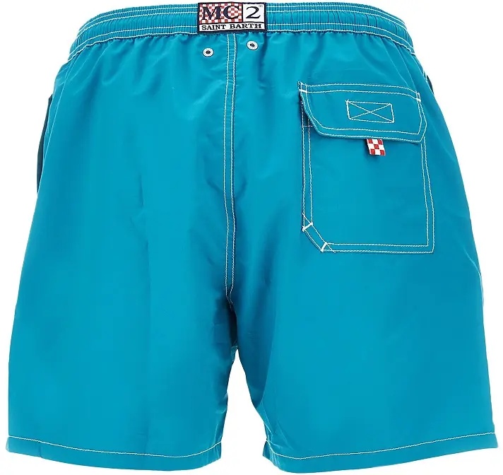 Sorturi Swim shorts with logo embroidery - Img 3