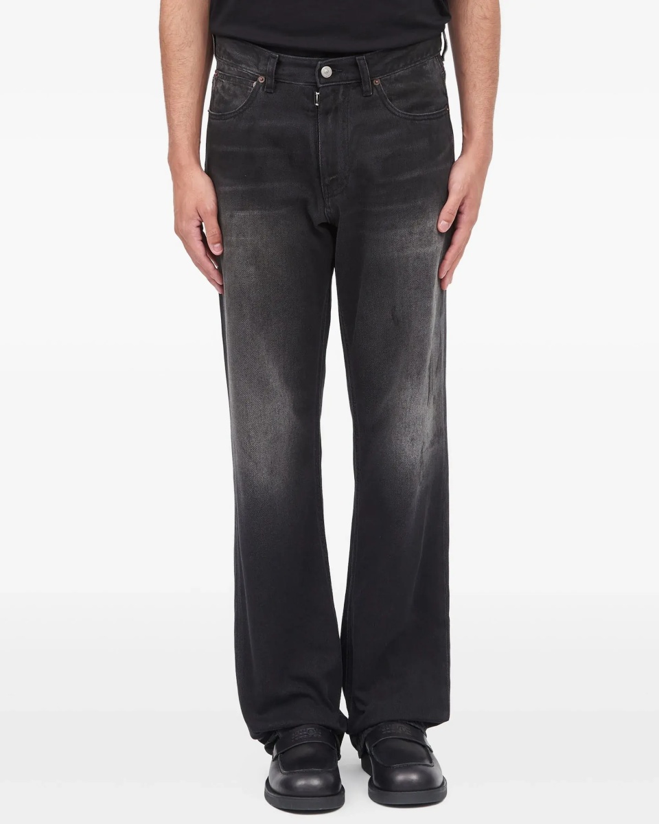 Straight-leg cotton Jeans - Img 2