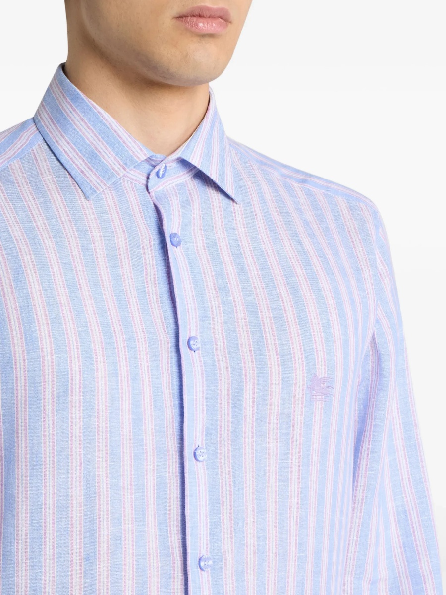 Striped linen Shirt - Img 4