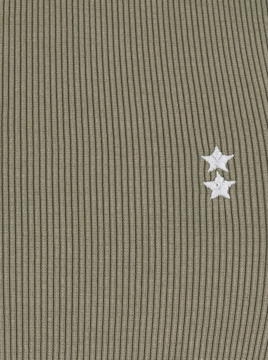 Top Icon Denim verde - Img 3