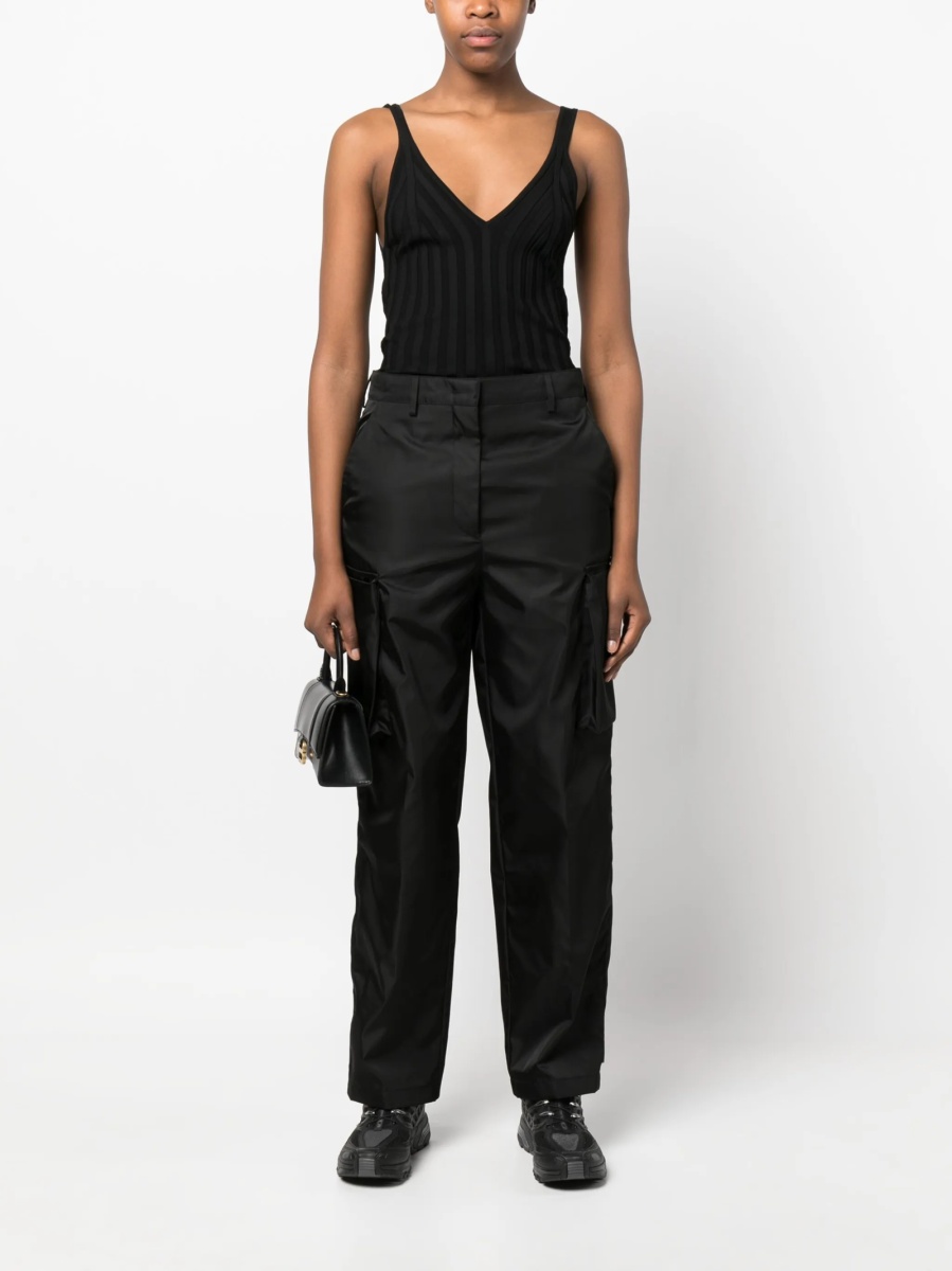 Top tricotat HELMUT LANG negru - Img 2