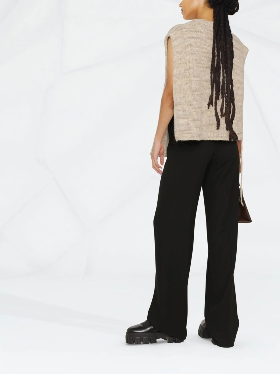 Top tricotat Maison Margiela neutru - Img 3