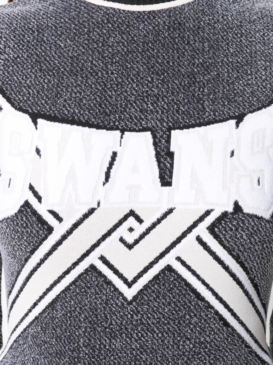 Top tricotat Off-White gri - Img 5