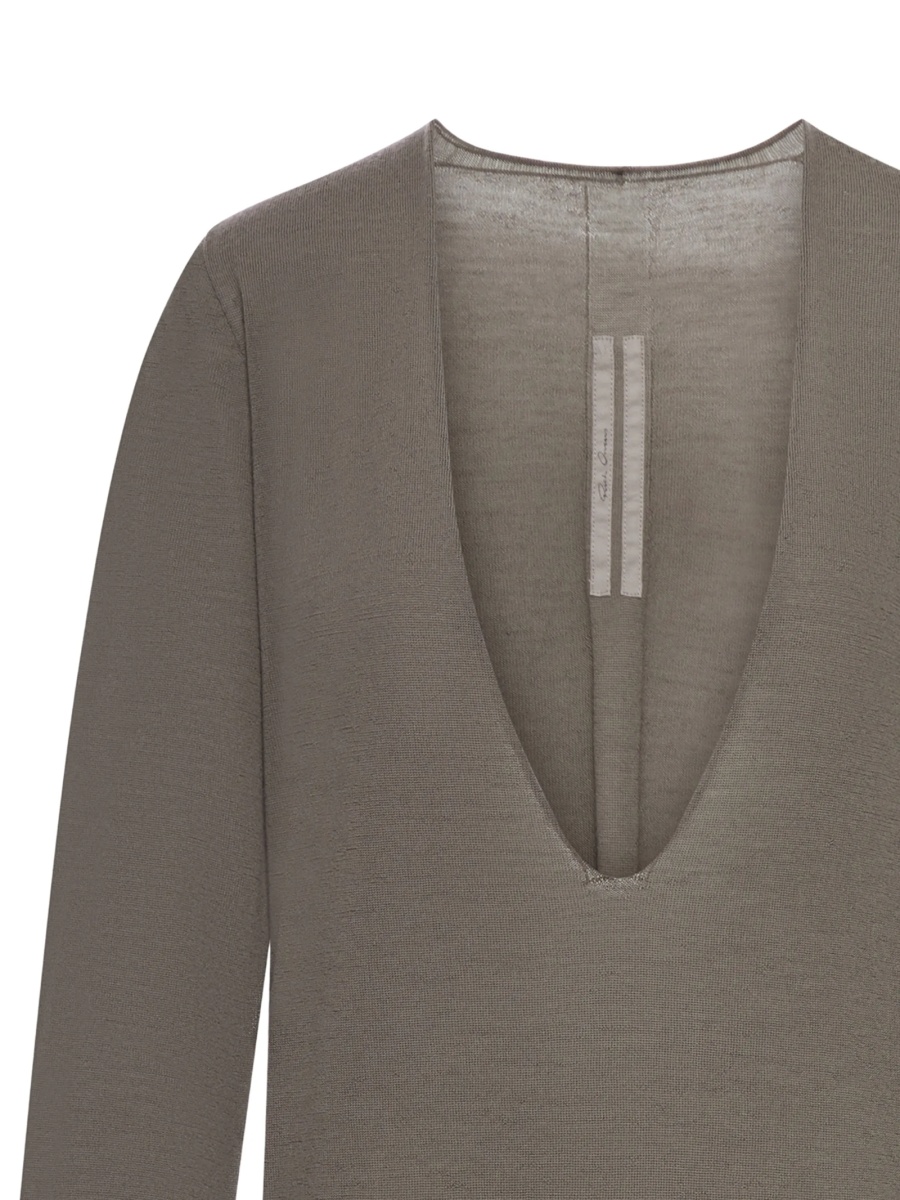 Top tricotat Rick Owens gri - Img 2