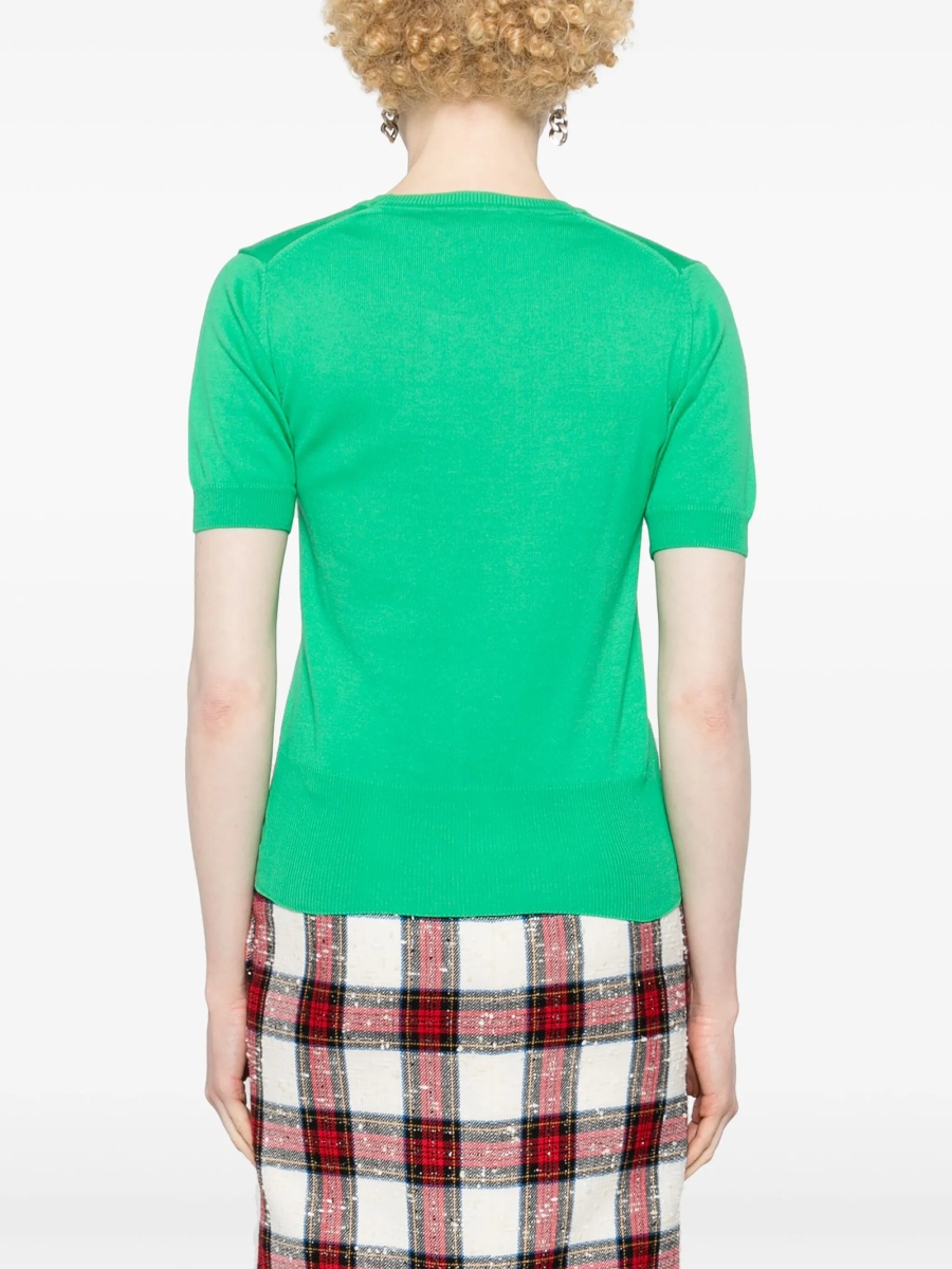 Top tricotat Vivienne Westwood verde - Img 4