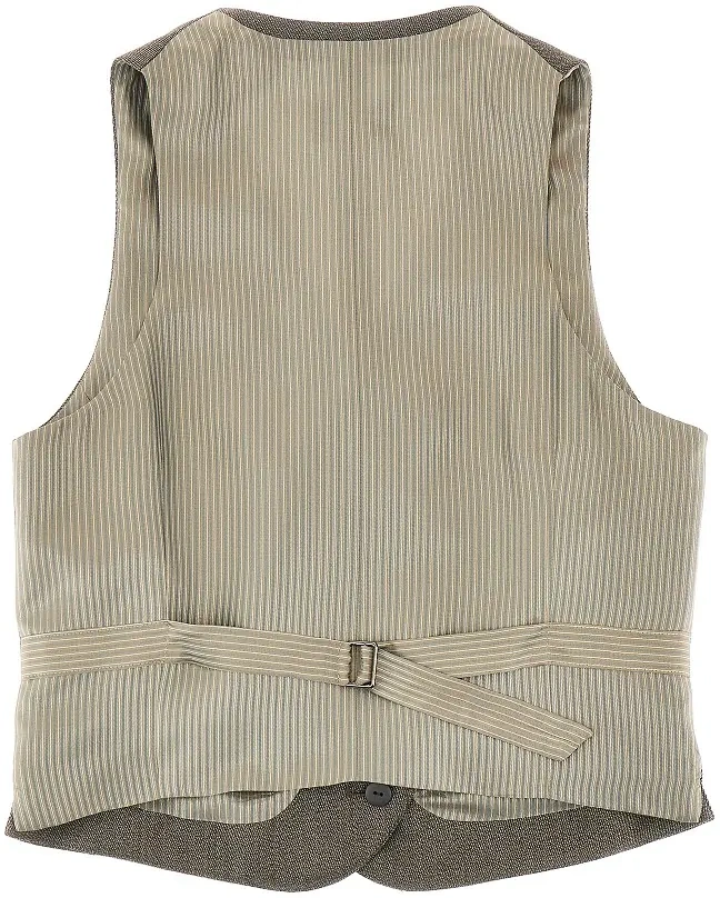Topuri Double-breasted wool vest - Img 3