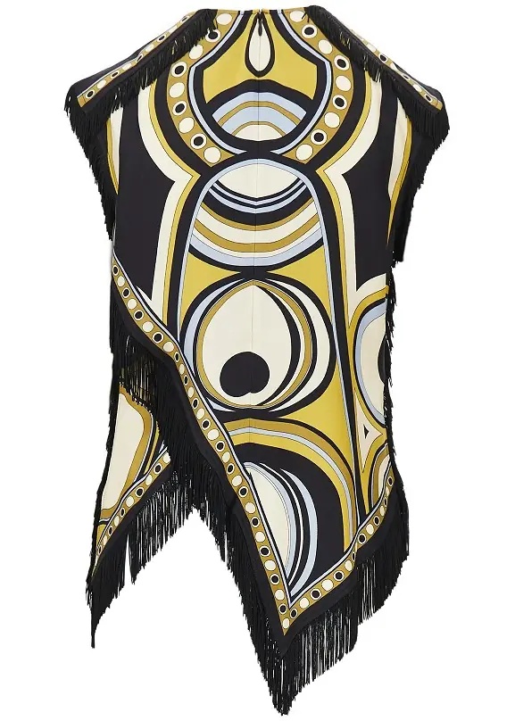 Topuri Printed silk 'Scarf' top - Img 3