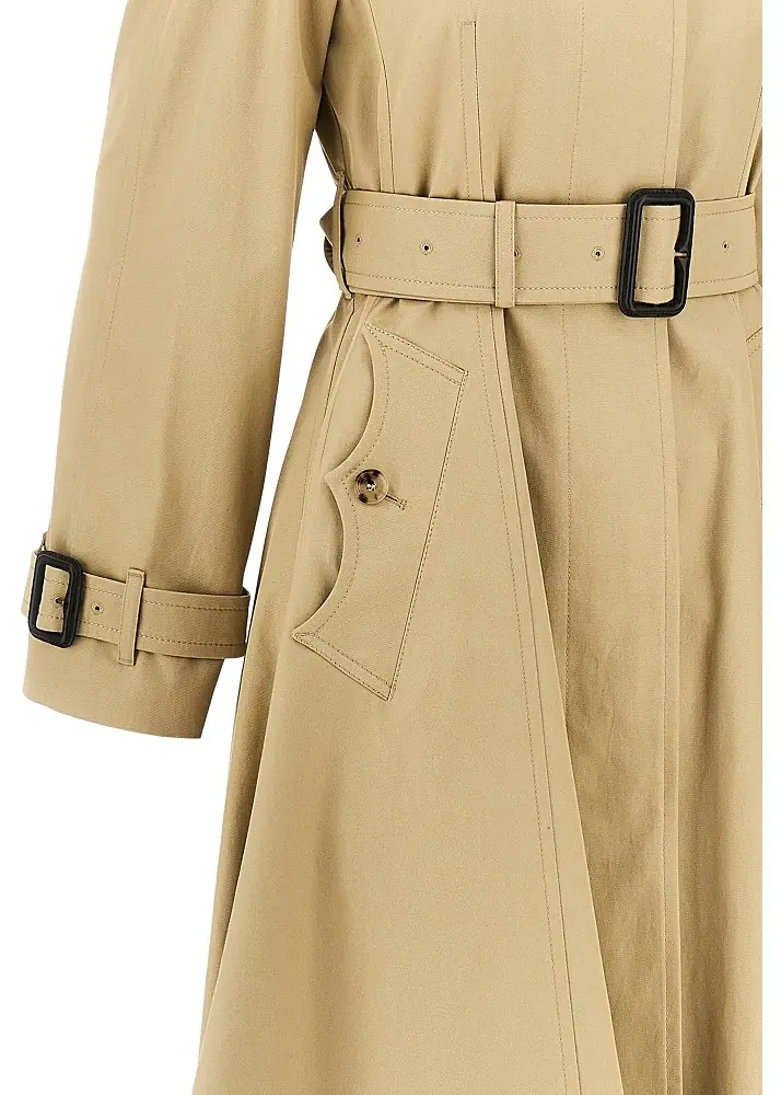 Trenciuri Gabardine fit-and-flare Ellingham car coat - Img 2