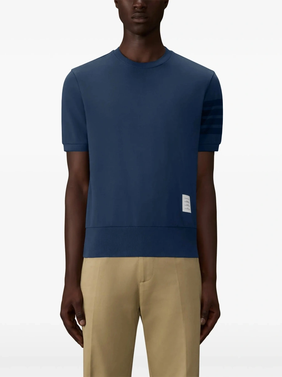 Tricou 4-Bar cotton jersey T-shirt - Img 5