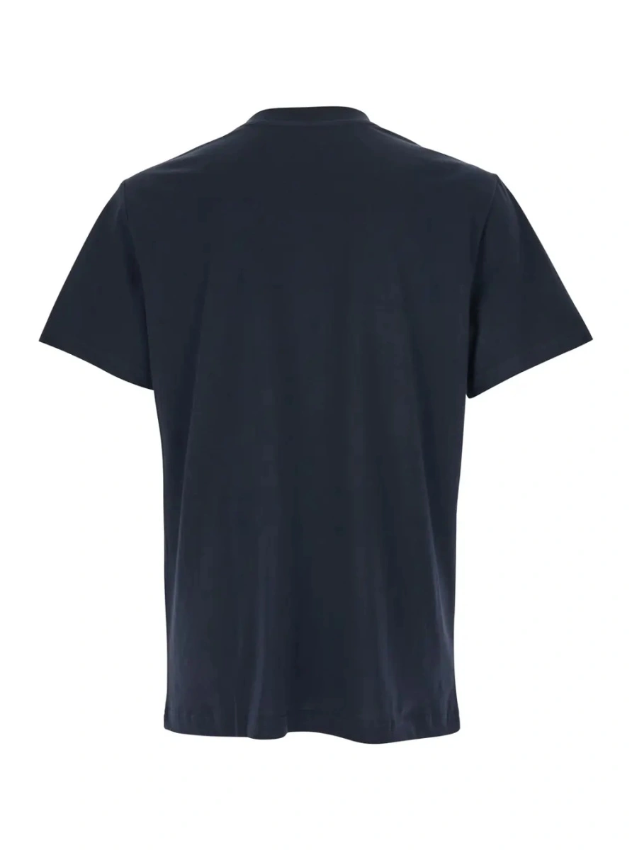 Tricou A.P.C. albastru din bumbac - Img 2
