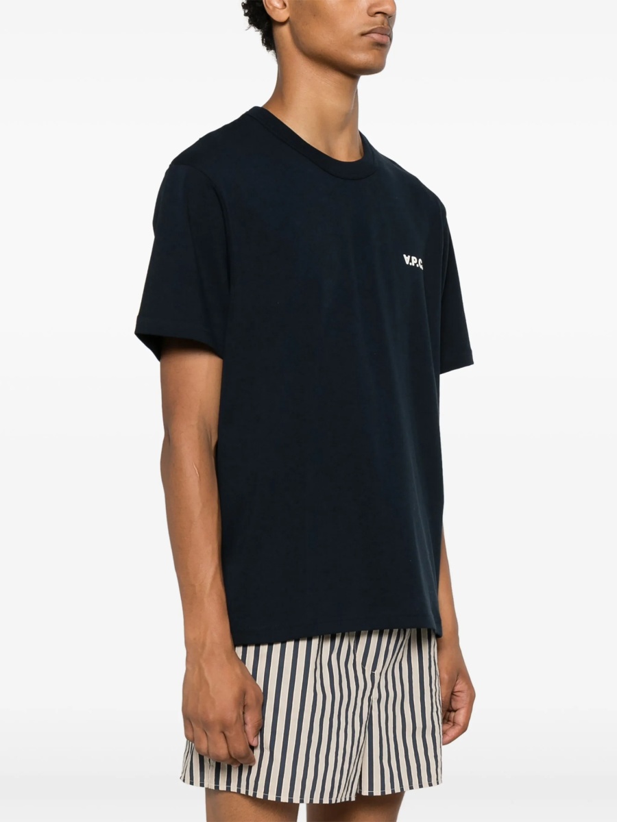 Tricou A.P.C. albastru - Img 3
