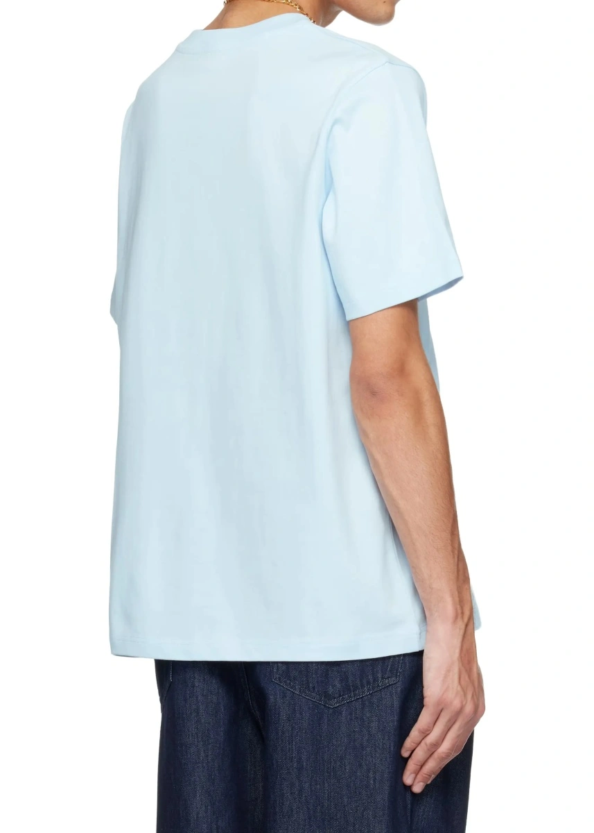 Tricou Airbrush Smiley Print T-Shirt - Img 3
