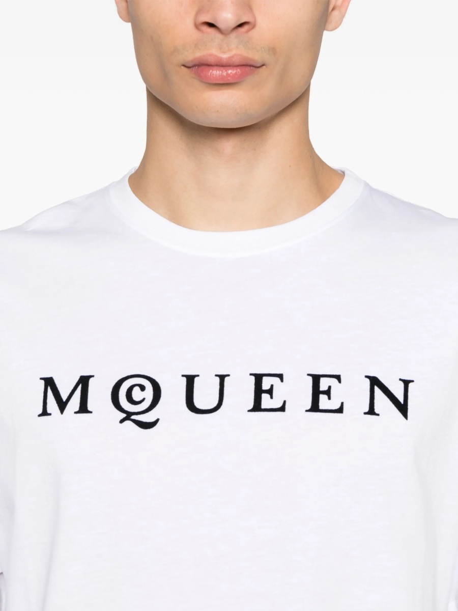 Tricou Alexander McQueen alb - Img 4