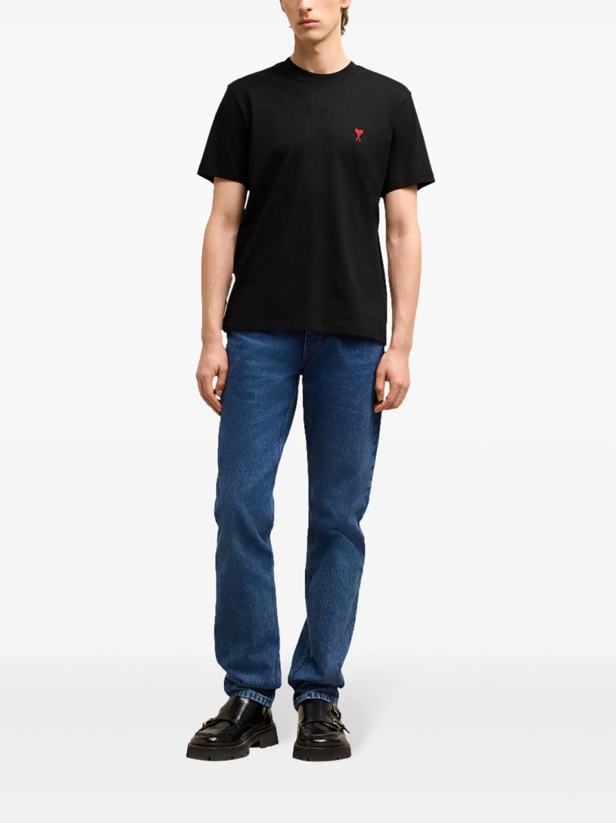 Tricou AMI Paris ami de coeur negru - Img 2