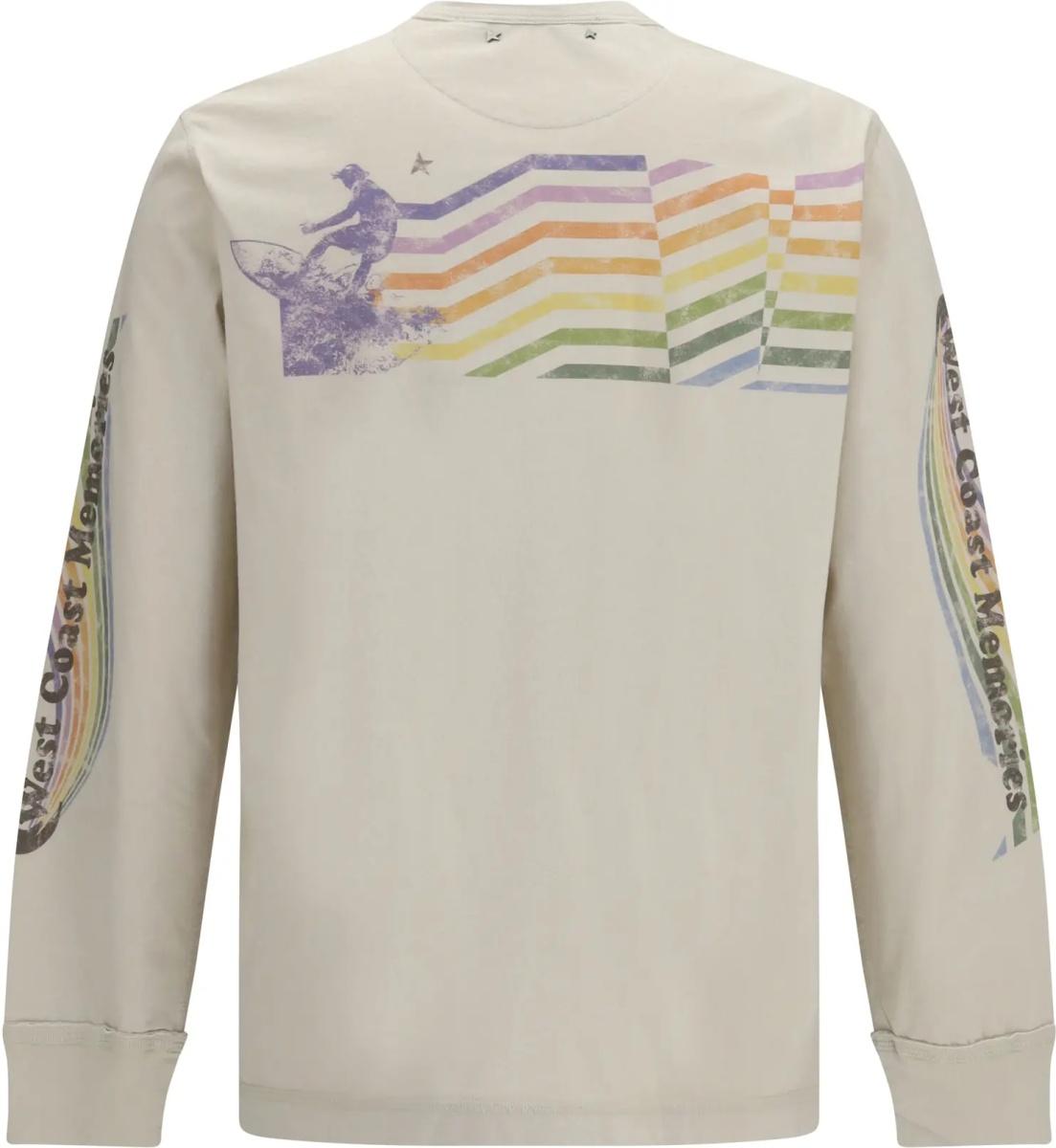 Tricou Asymmetric print Sweatshirt - Img 2