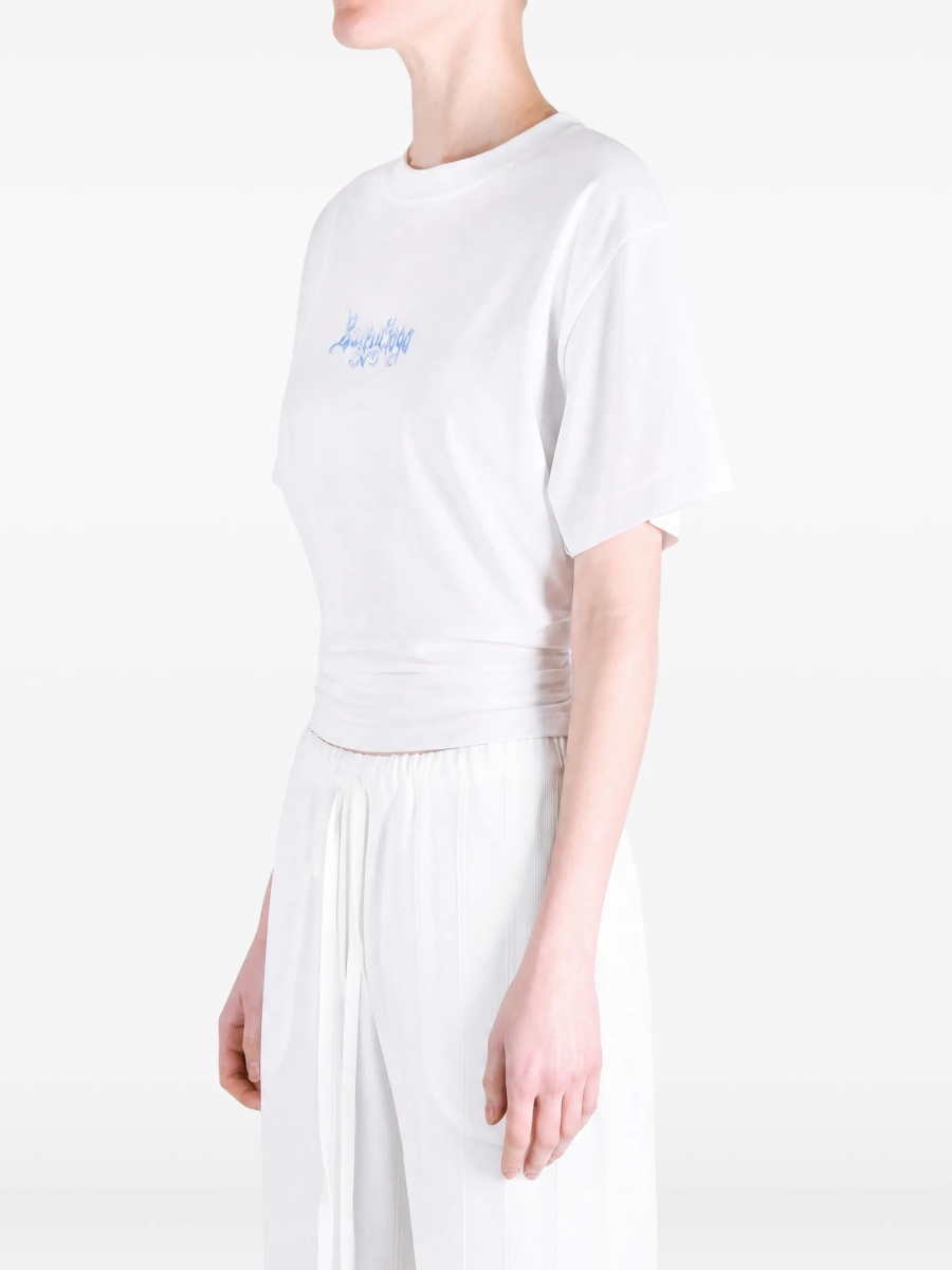 Tricou Balenciaga alb - Img 3