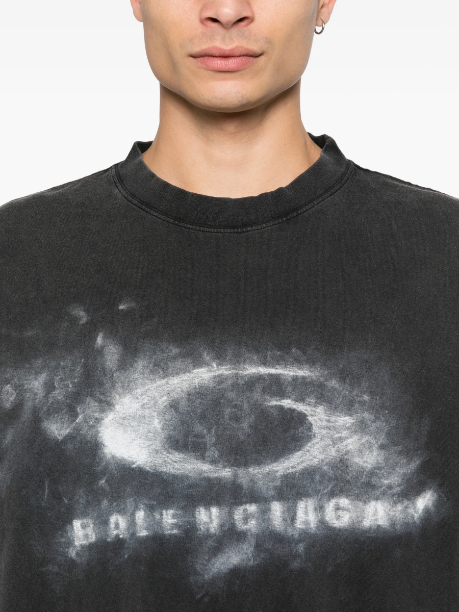 Tricou Balenciaga negru - Img 5