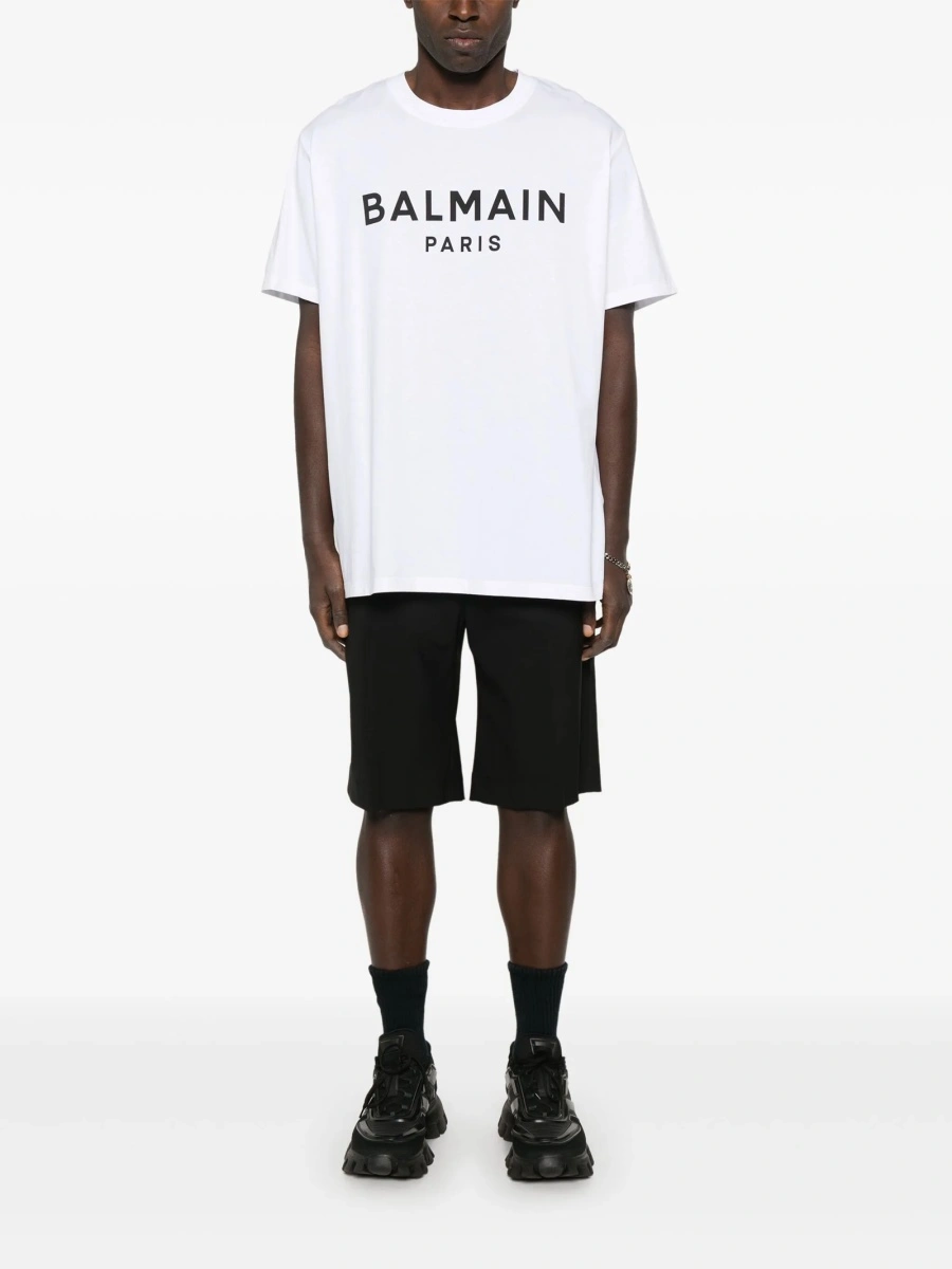 Tricou Balmain alb - Img 2