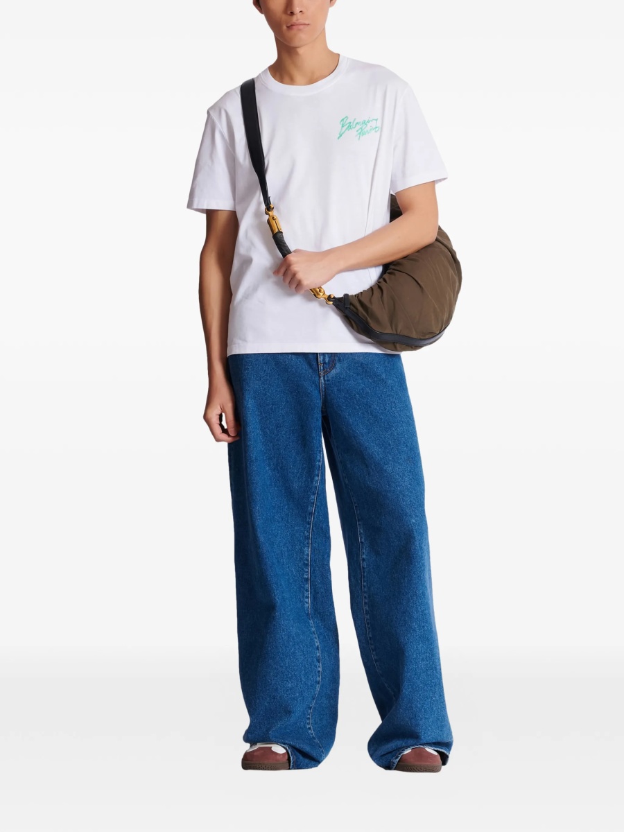 Tricou Balmain alb - Img 2