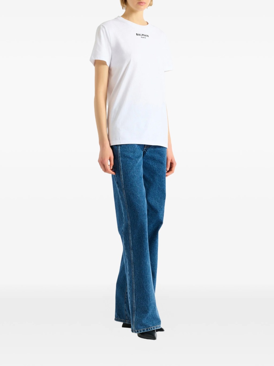 Tricou Balmain alb - Img 3