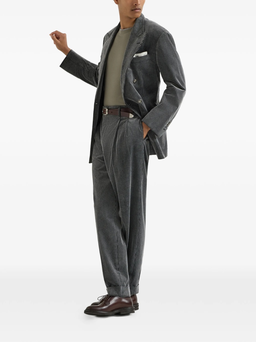 Tricou Brunello Cucinelli gri - Img 2