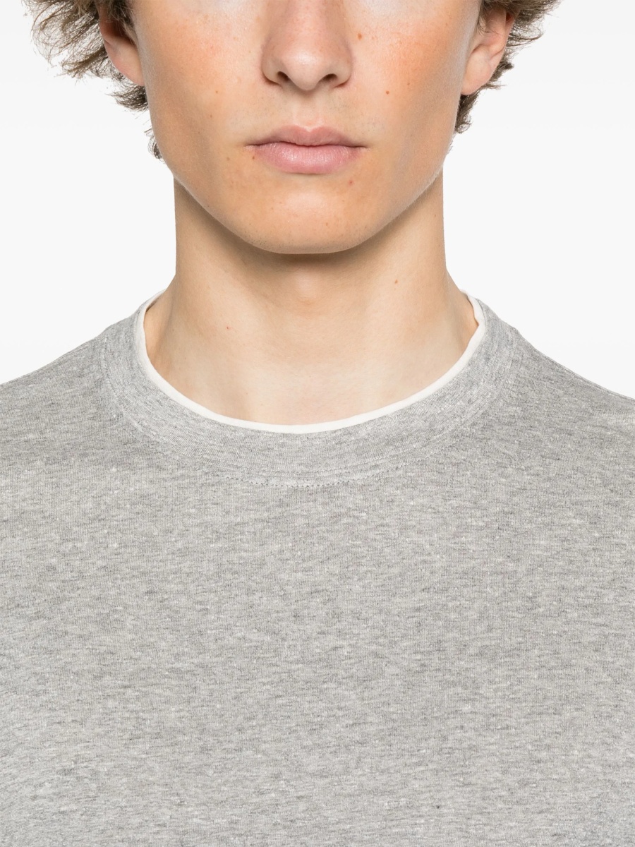 Tricou Brunello Cucinelli gri - Img 4