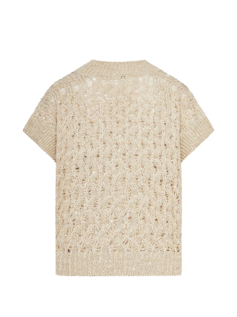 Tricou Brunello Cucinelli neutru - Img 2