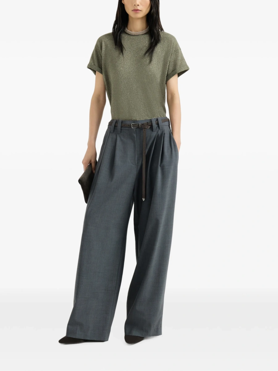 Tricou Brunello Cucinelli verde - Img 2