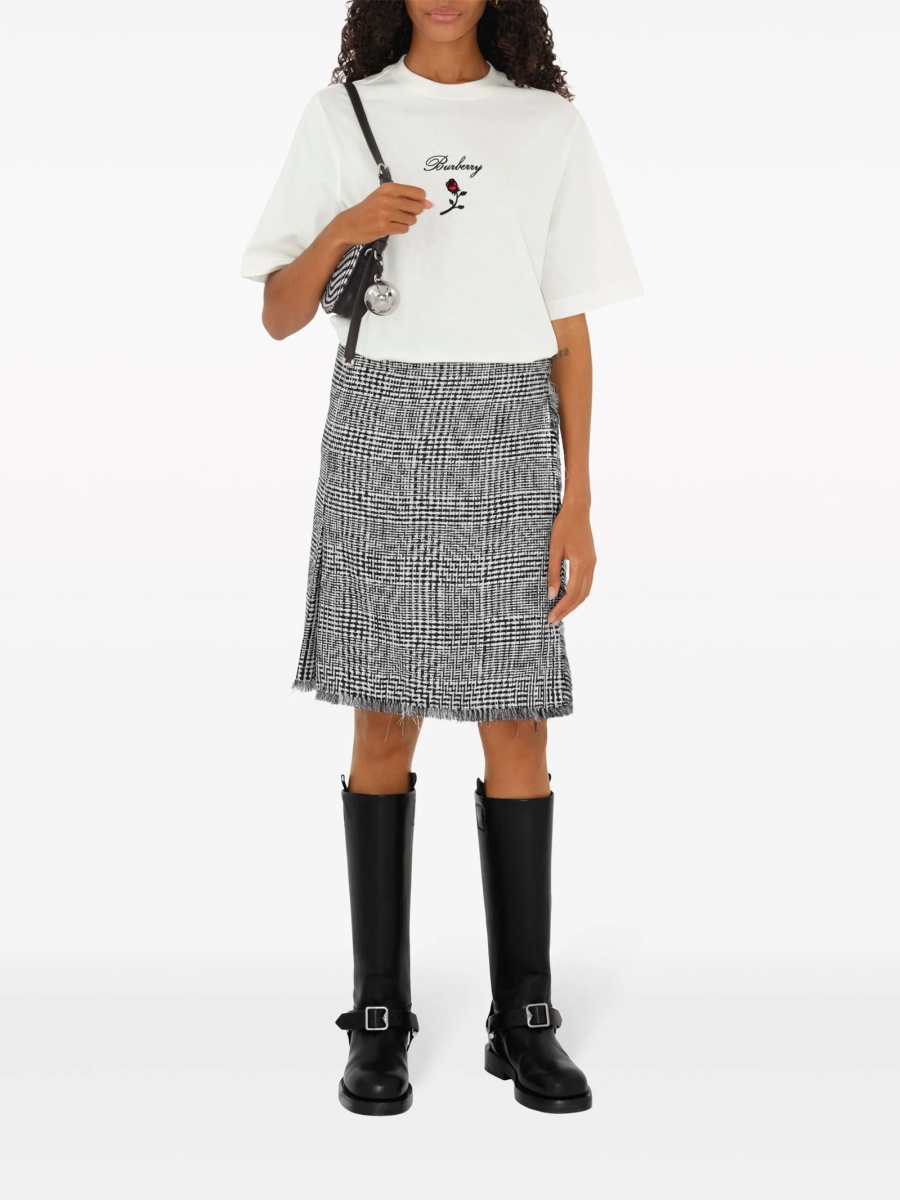 Tricou Burberry Rose alb - Img 2