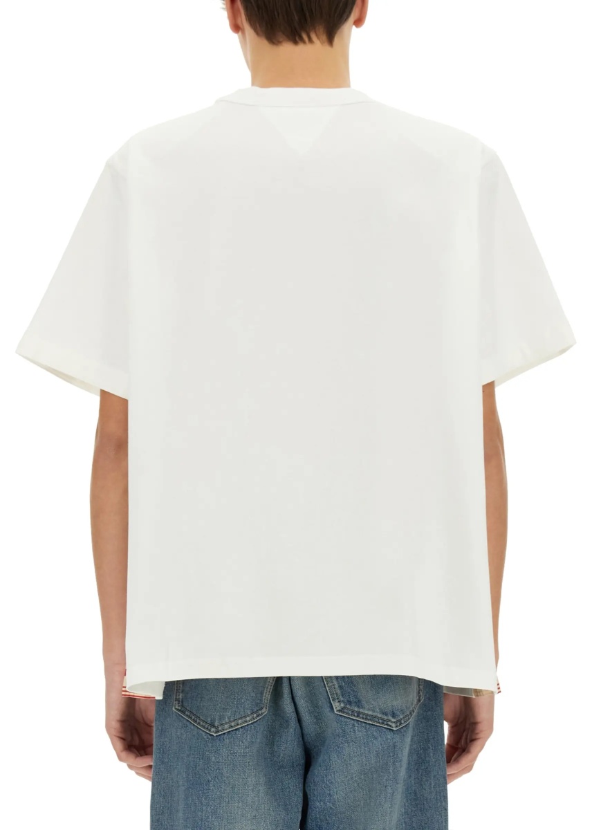 Tricou Checkered T-Shirt Made Of Soft Cotton Jersey - Img 3
