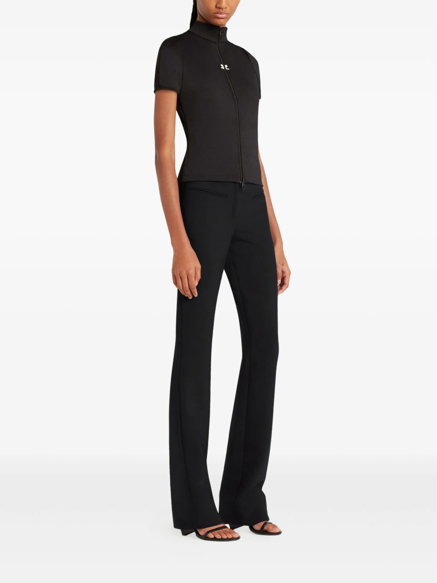 Tricou COURRÈGES negru - Img 3