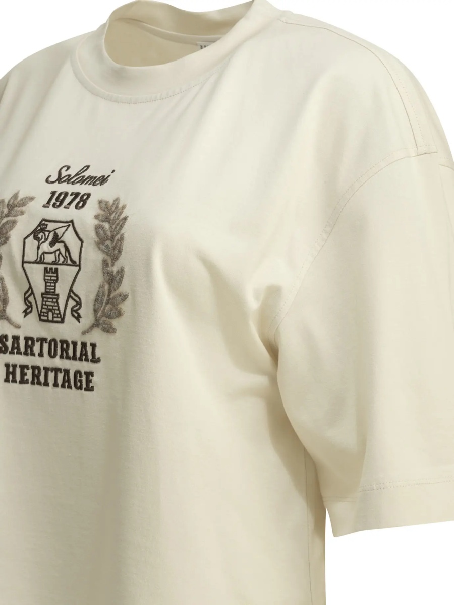 Tricou Crew-neck T-shirt with logo - Img 4