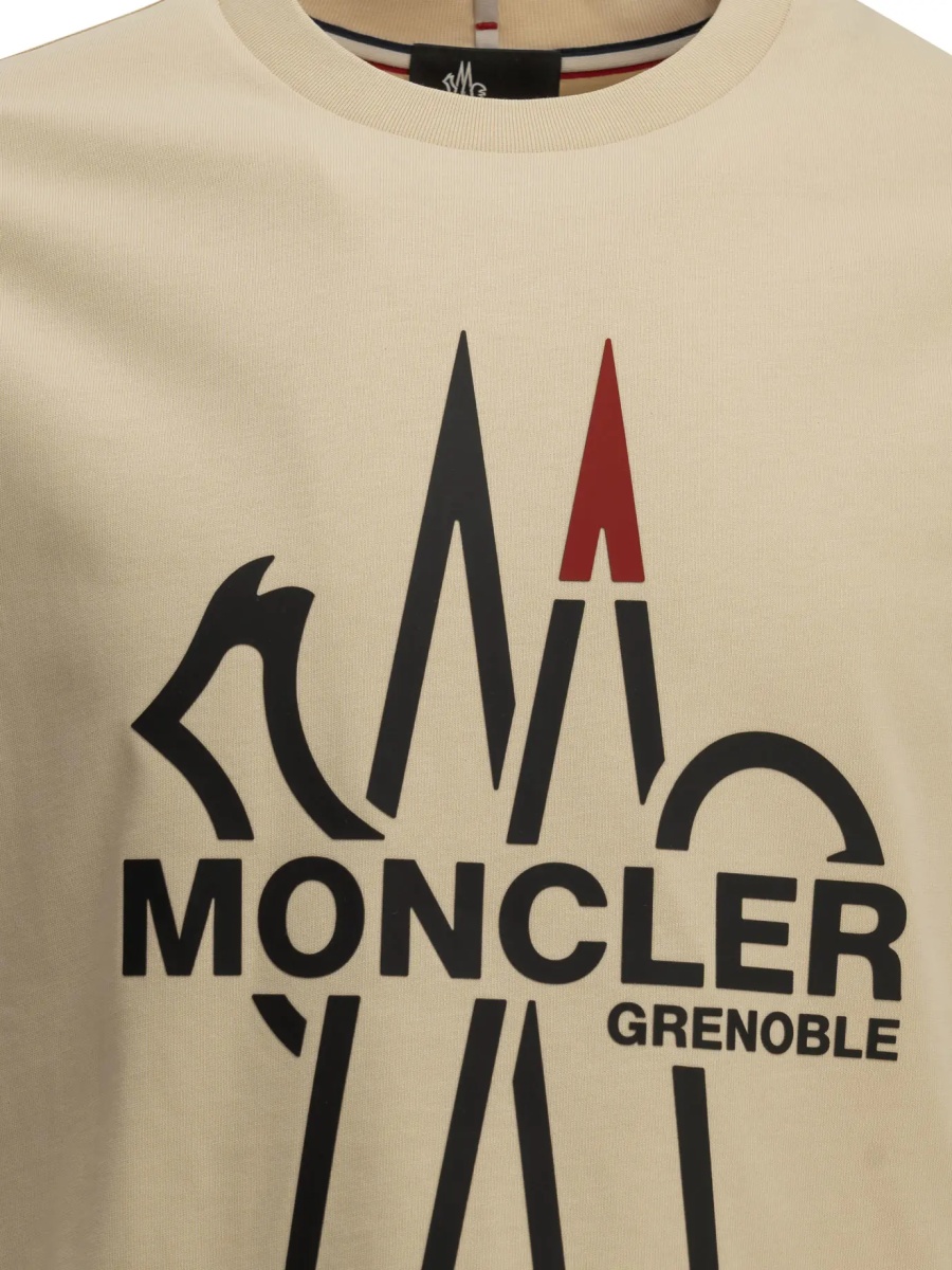 Tricou Crewneck T-shirt with logo - Img 3
