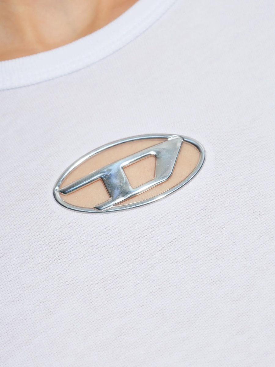 Tricou Diesel alb - Img 5