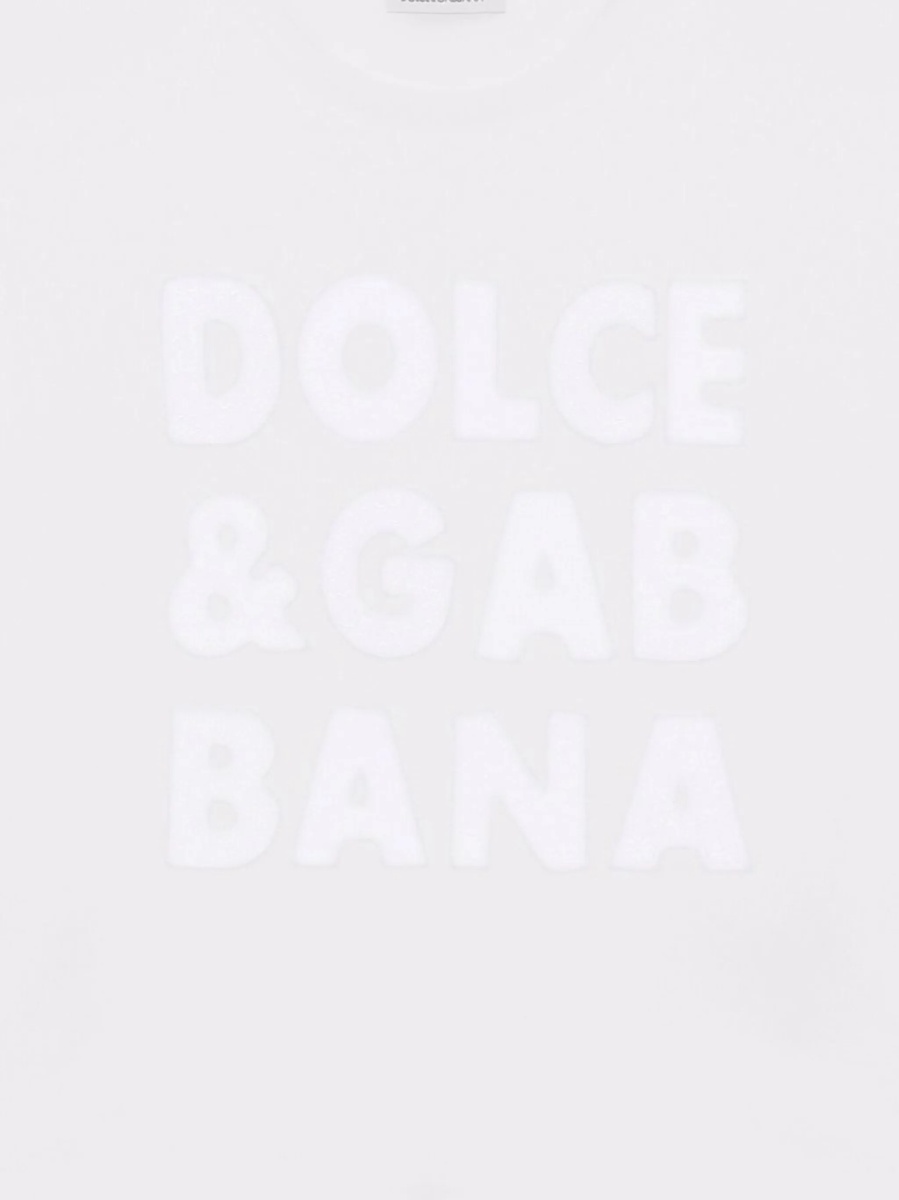 Tricou Dolce &amp; Gabbana alb din bumbac - Img 3