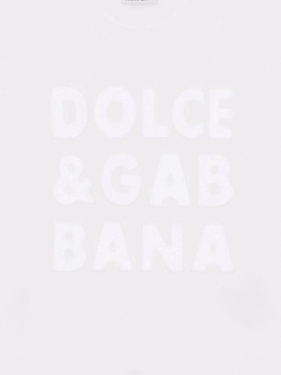 Tricou Dolce &amp; Gabbana alb din bumbac - Img 3