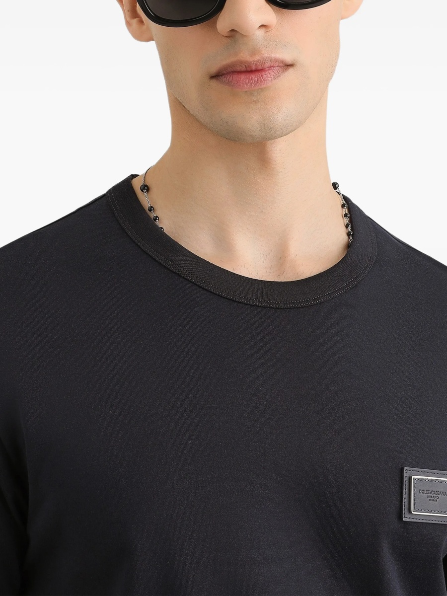 Tricou Dolce &amp; Gabbana albastru - Img 5