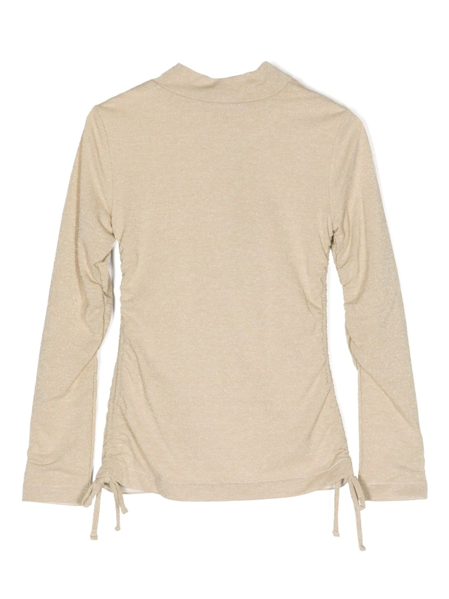 Tricou Dolce &amp; Gabbana auriu din elastan si poliamida - Img 2