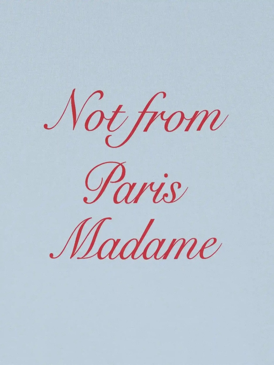 Tricou DRÔLE DE MONSIEUR albastru - Img 3
