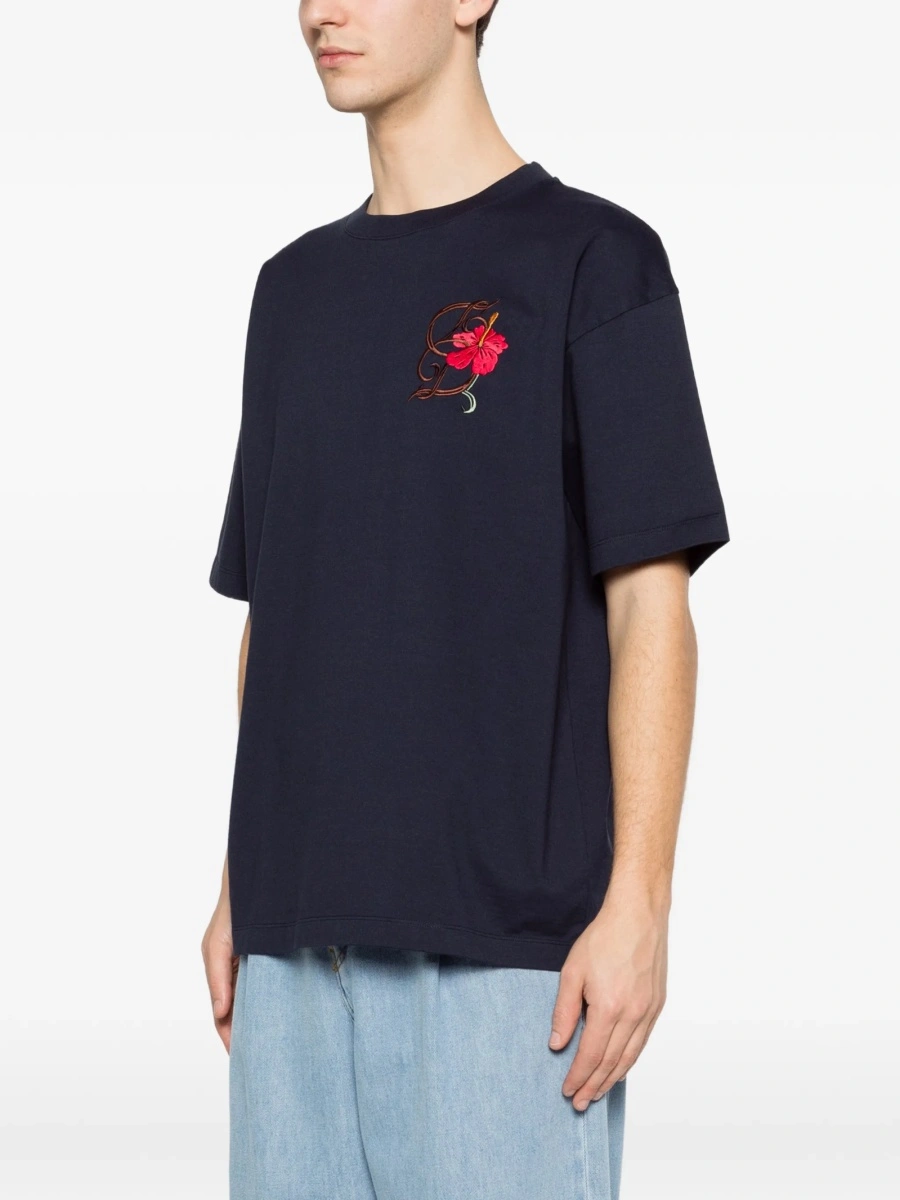 Tricou DRÔLE DE MONSIEUR albastru - Img 3