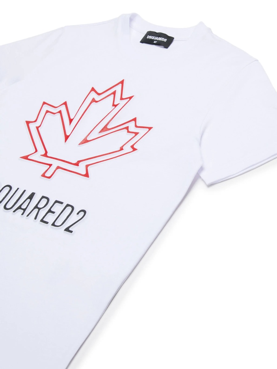 Tricou DSQUARED2 alb - Img 3