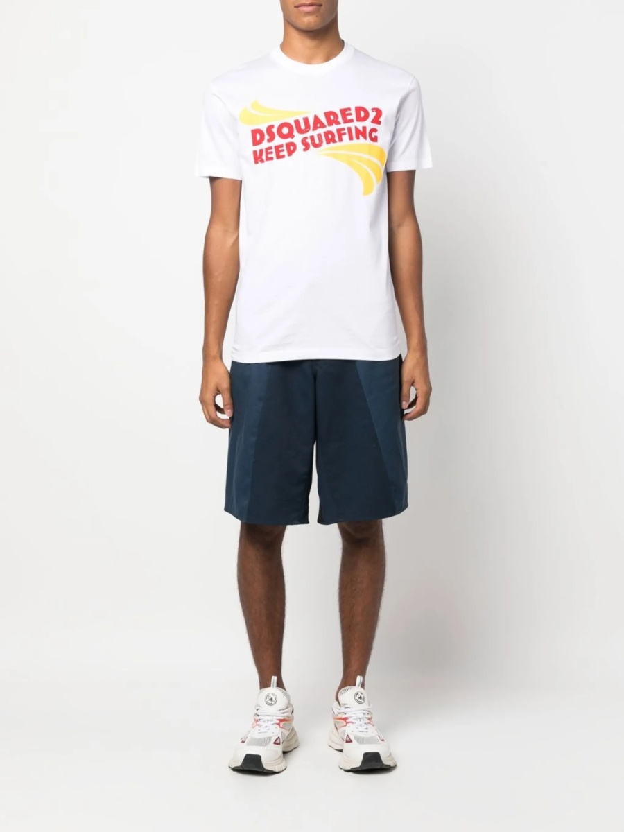 Tricou DSQUARED2 alb - Img 2