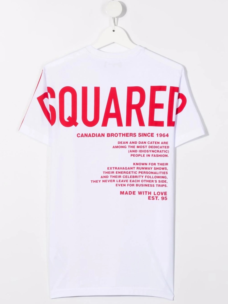 Tricou DSQUARED2 alb - Img 2